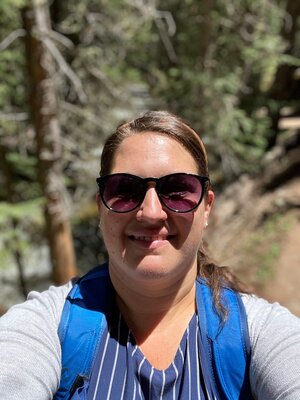 Graduate student Martha Perez-Mugg
