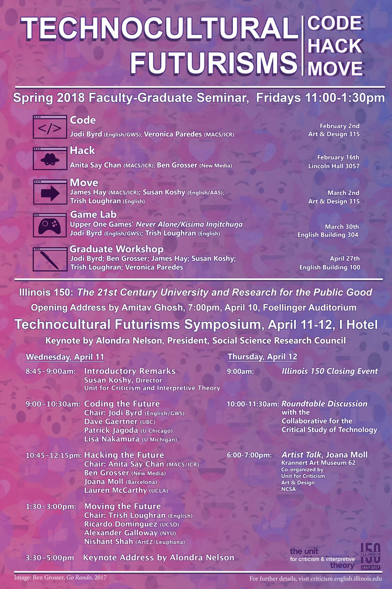 Technocultural Futurisms Poster