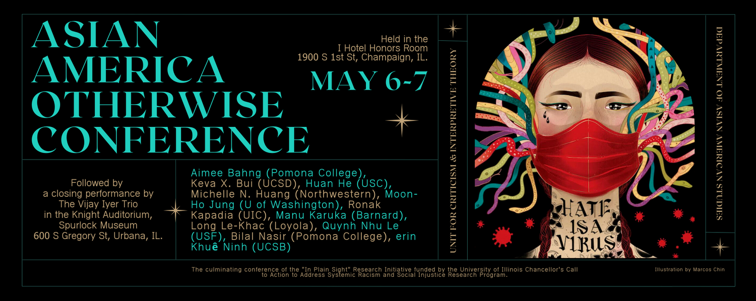 the culminating conference of the In Plain Sight research initiative will take place May 6-7 followed by a closing performance by Vijay Iyer + Trio.