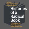 The cover of Histories of a Radical Book features a dark gray silhouette of a book. 