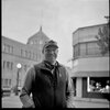 Brian standing in down town Champaign, Illinois